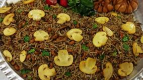 آشپزی رژیمی | آموزش پخت قارچ پلو | غذای گیاهی