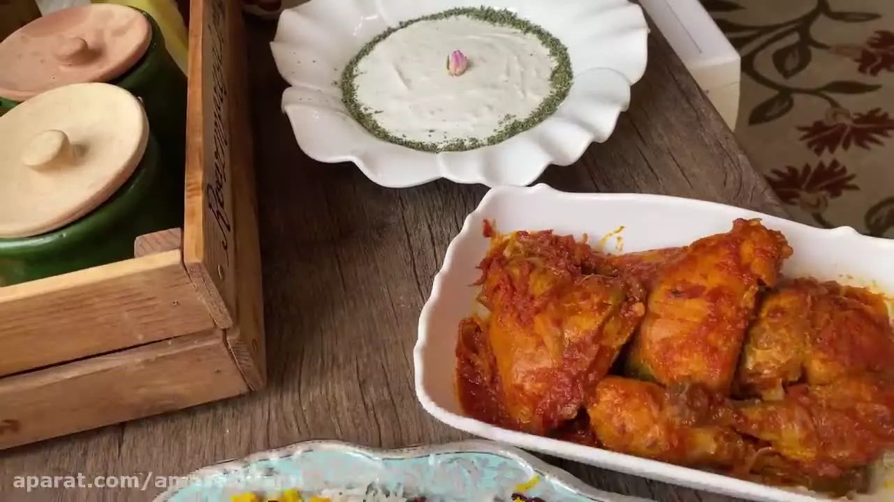 آموزش آشپزی | زرشک پلو با مرغ مجلسی | غذای ایرانی