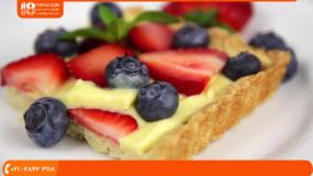 آموزش آشپزی | دسر مجلسی | تارت میوه