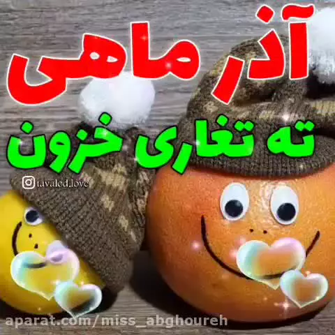 کلیپ تولد متولد آذر | آذر ماهی جان تولدت مبارک