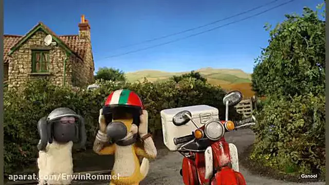 انیمیشین کمدی بره ناقلا و ماشین خرابکار | کارتون جدیدبره زبل