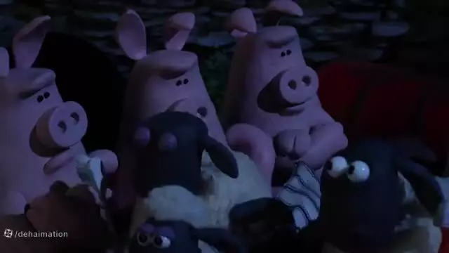 بره ناقلا و سگ مزرعه | داستان جدید گوسفند زبل Shaun