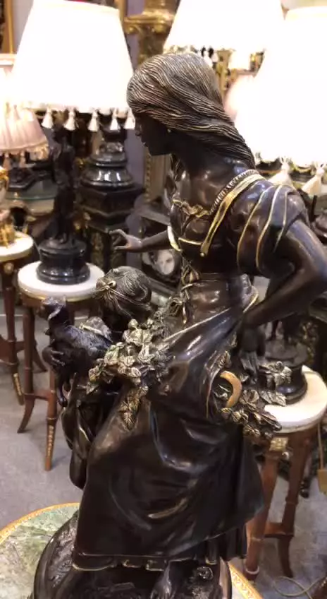 مجسمه های برنزی فرانسوی