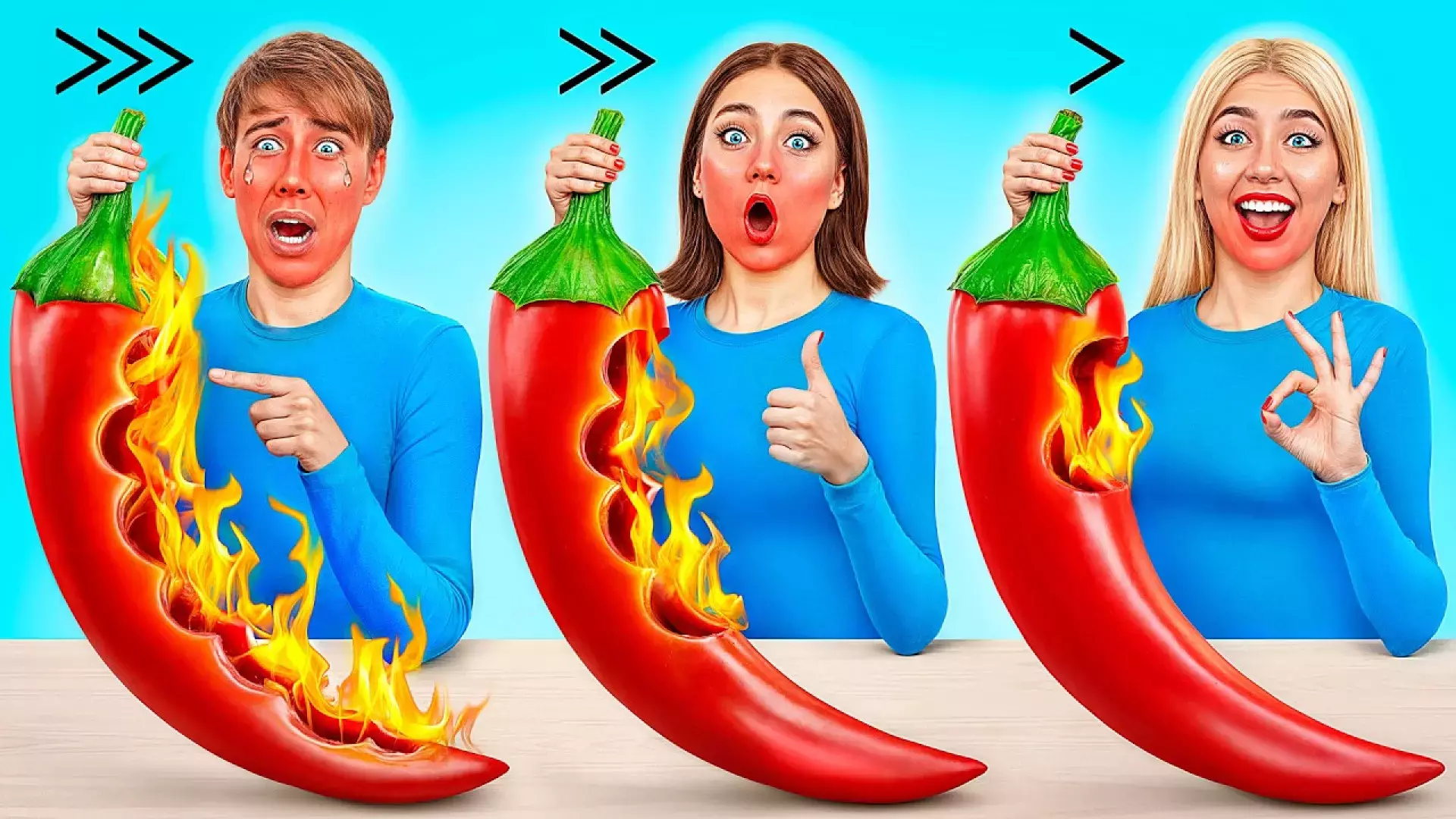 چالش غذایی طولانی - چالش خوراکی - چالش غذا خوردن -چالش غدایی کودکان