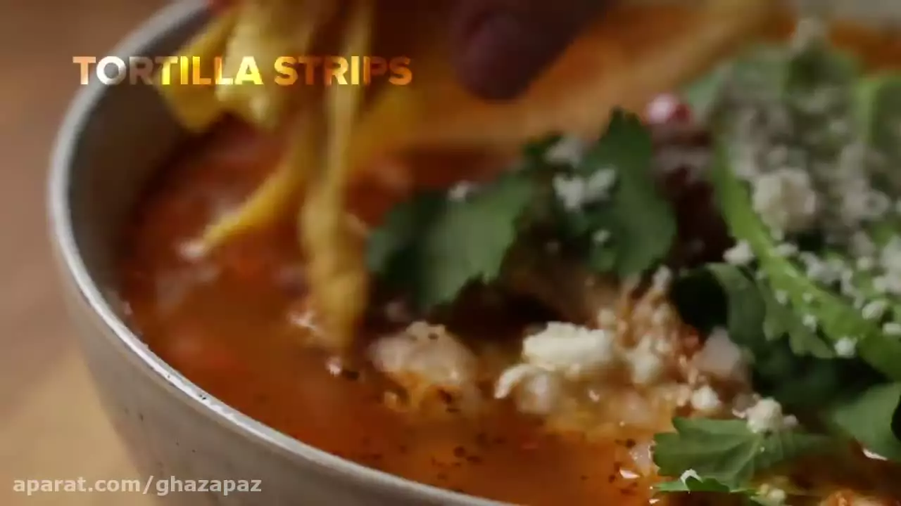 دستور پخت سوپ تورتیلا خوشمزه و جذاب سوپ جدید