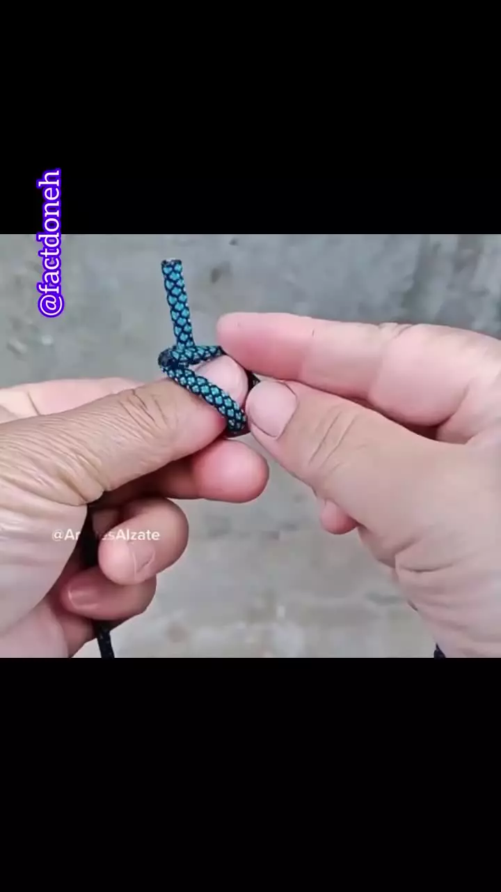 آموزش گره زدن طناب