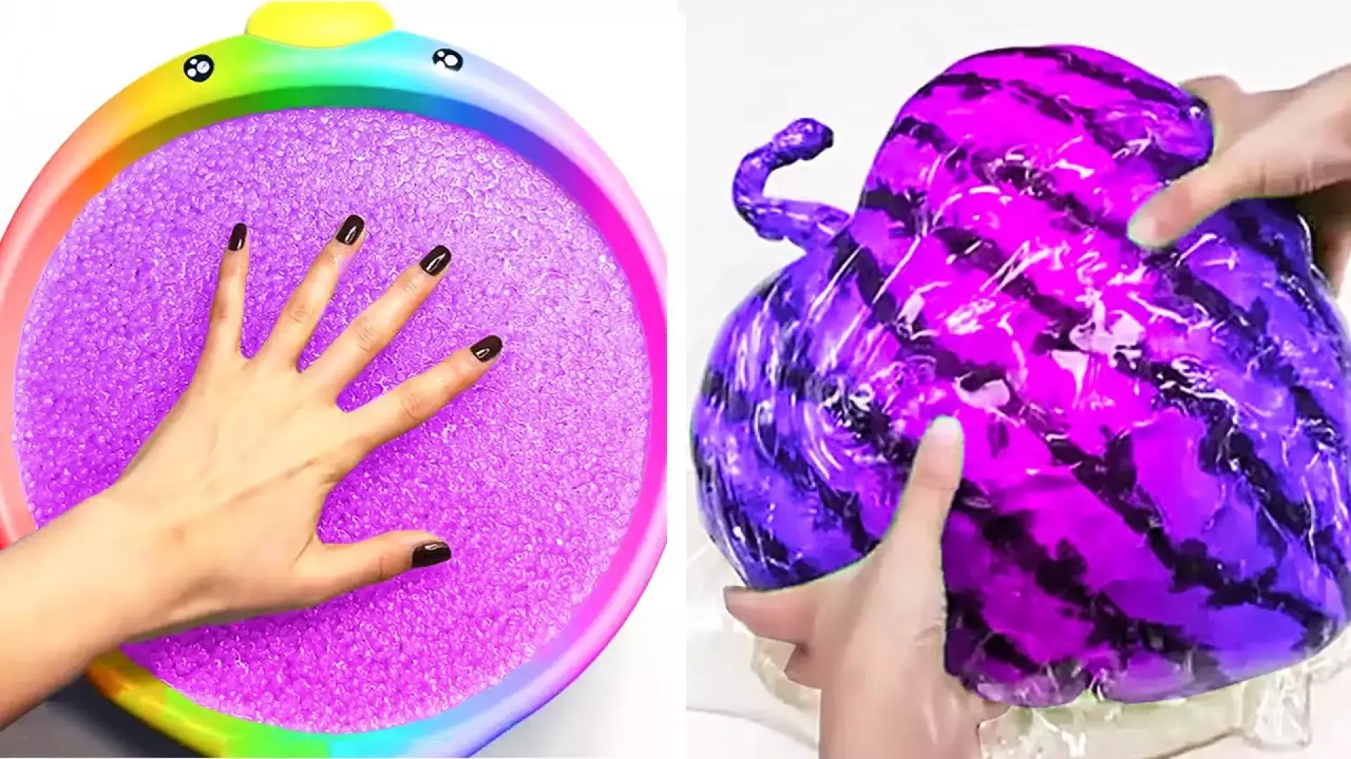 اموزش ساخت اسلایم ؛ اسلایم بازی جدید ؛ مخلوط کردن اسلایم شفاف ؛ اسلایم اسمر