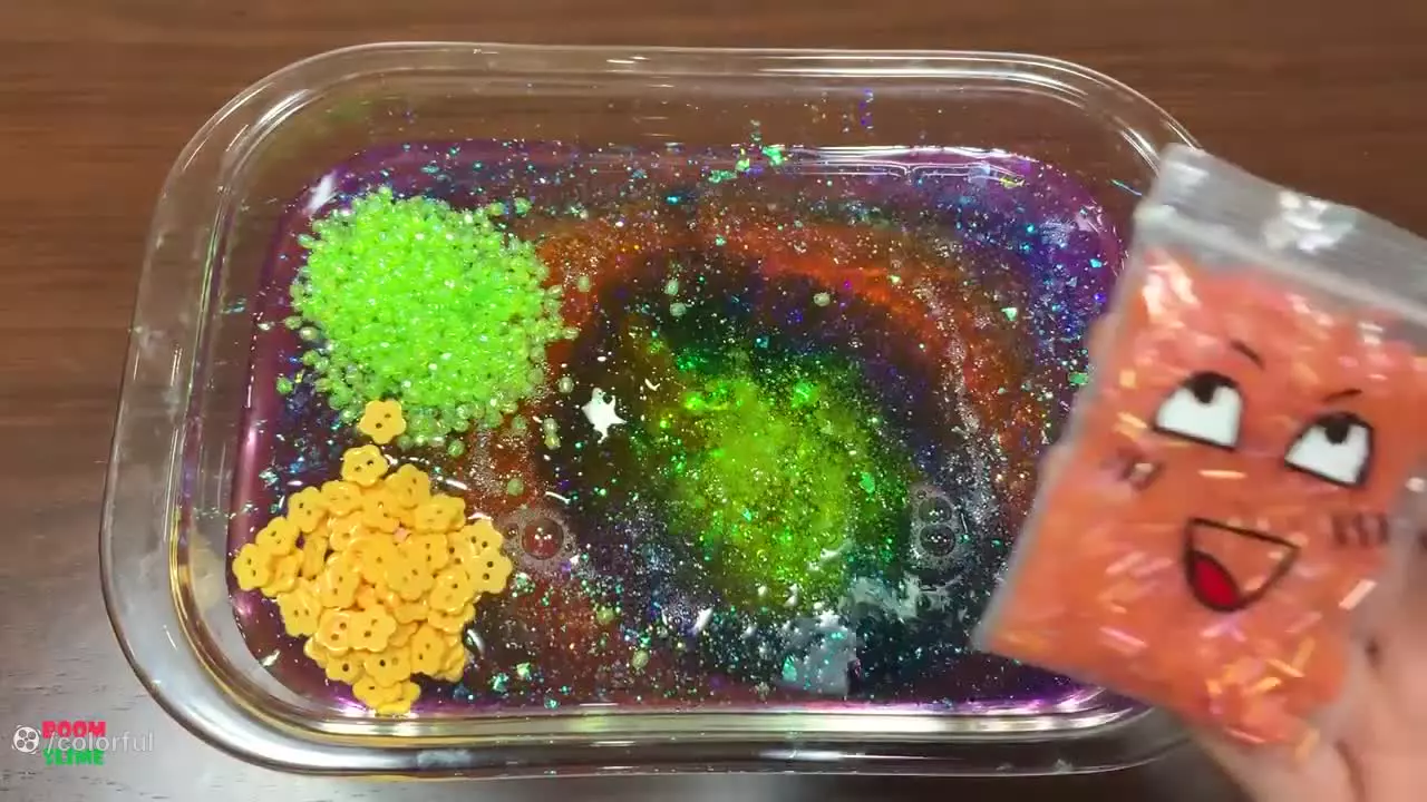 آموزش ساخت اسلایم / رنگی رنگی جدید / بازی با اسلایم / اسلایم کیوت سرگرمی کودک