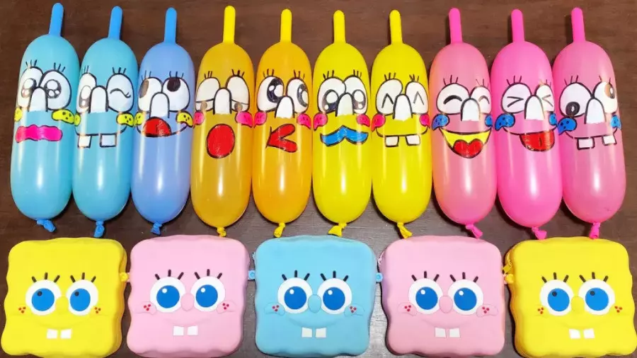 مخلوط کردن اسلایم میوه ای , آموزش ساخت اسلایم براق رنگی , اسلایم بازی کودکان