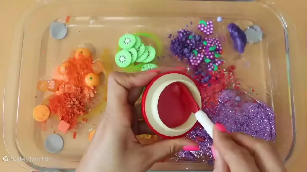 ترکیب کردن اسلایم کوکوملون، آموزش ساخت اسلایم، اسلایم بازی، اسلایم جدید