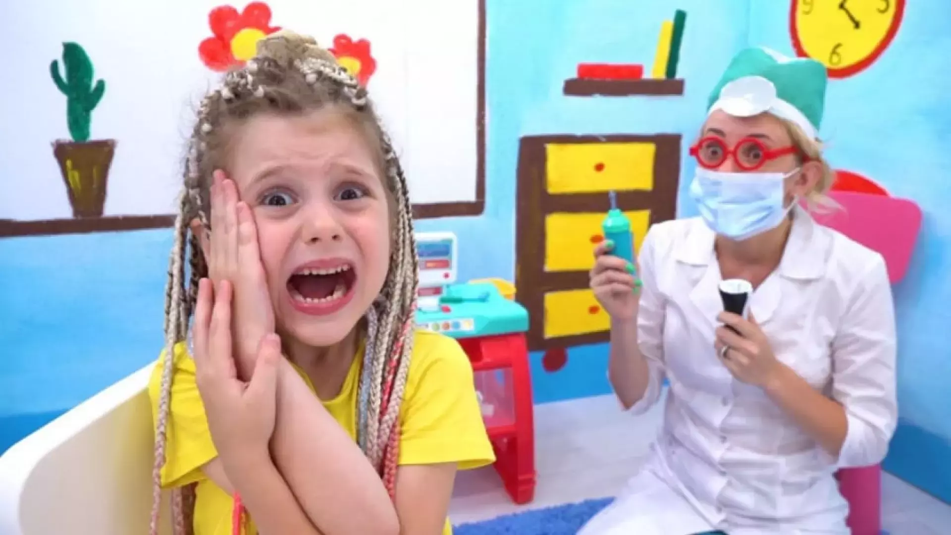 ایوا و مامانی چالش دندانپزشکی | سرگرمی کودکانه جدید