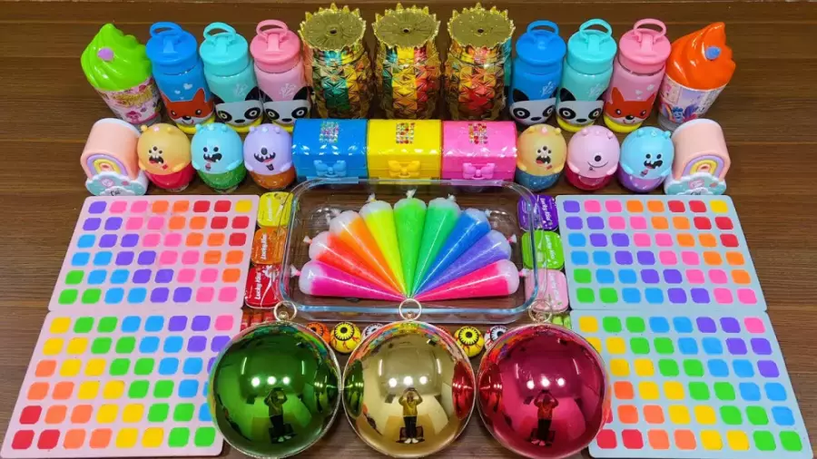 آموزش ساخت اسلایم :: اسلایم بازی :: اسلایم بازی جدید :: اسلایم رنگین کمانی