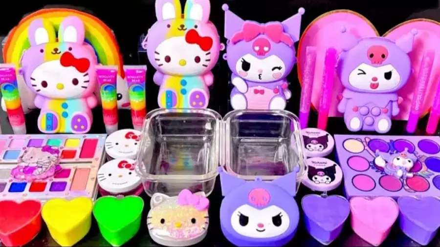 آموزش ساخت اسلایم ؛ اسلایم بازی آبنبات چوبی ؛ مخلوط اسلایم کالرفول؛ اسلایم اسمر