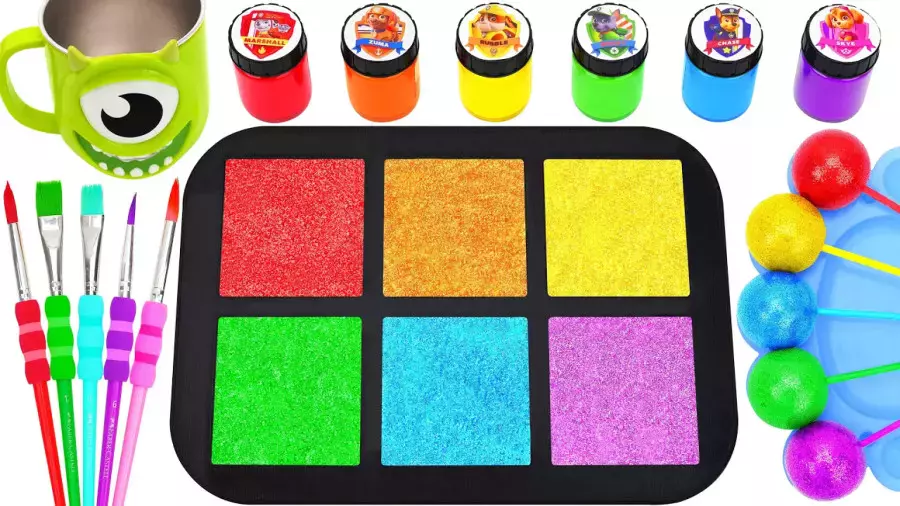 آموزش ساخت اسلایم ؛ اسلایم بازی جدید ؛ مخلوط اسلایم کودک ؛ اسلایم آبنباتی