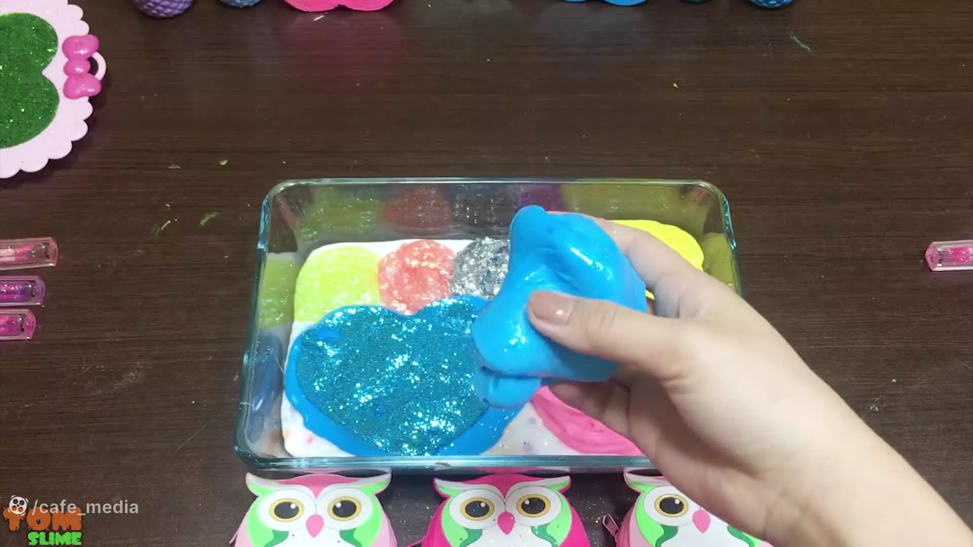 اسلایم بازی جدید ، آموزش ساخت اسلایم کودکان ، مخلوط کردن اسلایم رنگارنگ