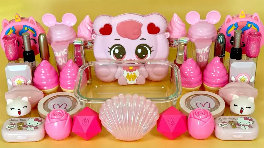 آموزش ساخت اسلایم جدید / چالش درست کردن اسلایم / ساخت اسلایم پینک