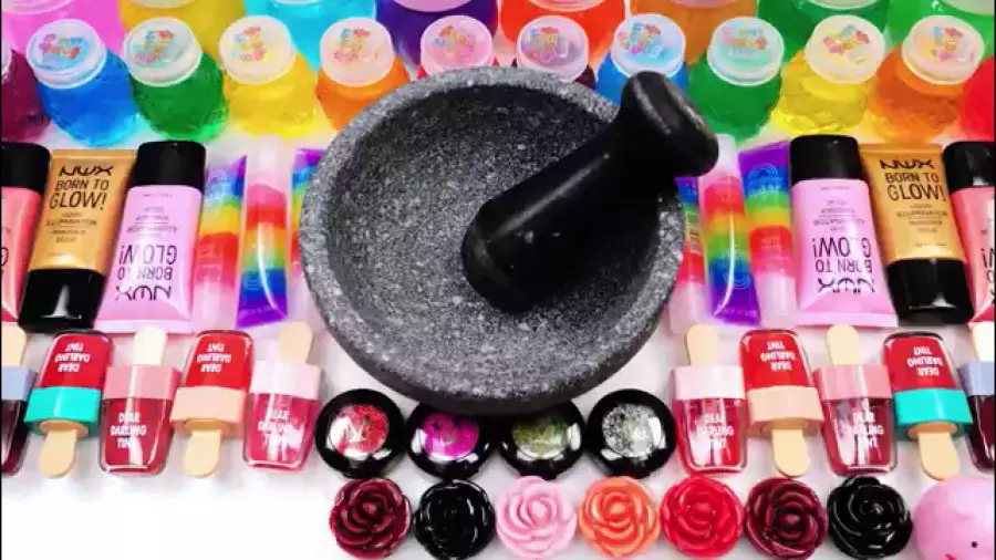 ساخت اسلایم | آموزش ساخت اسلایم رنگی دخترونه قشنگ