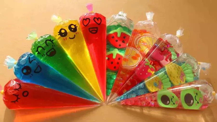 آموزش ساخت اسلایم - اسلایم اسمر - اسلایم بازی - میکس اسلایم کالرفول