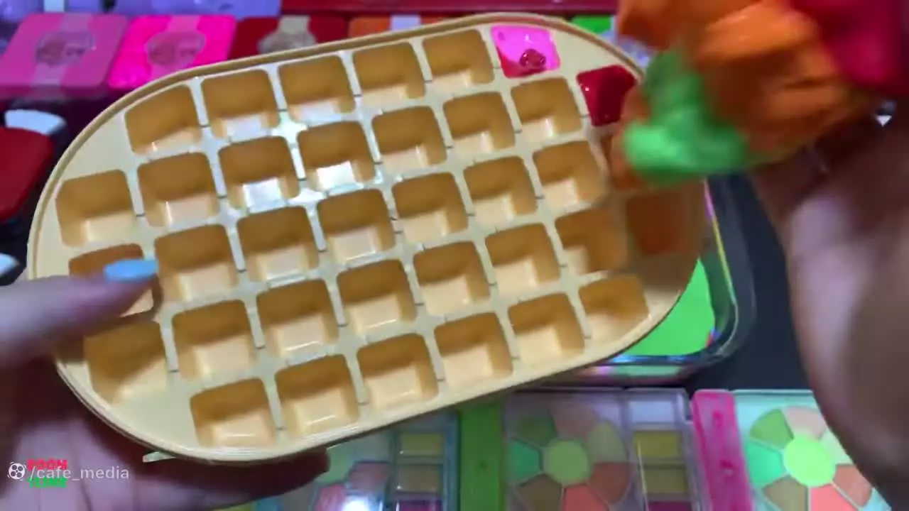 آموزش ساخت اسلایم ، اسلایم بازی کودکان ، ترکیب کردن اسلایم کالرفول