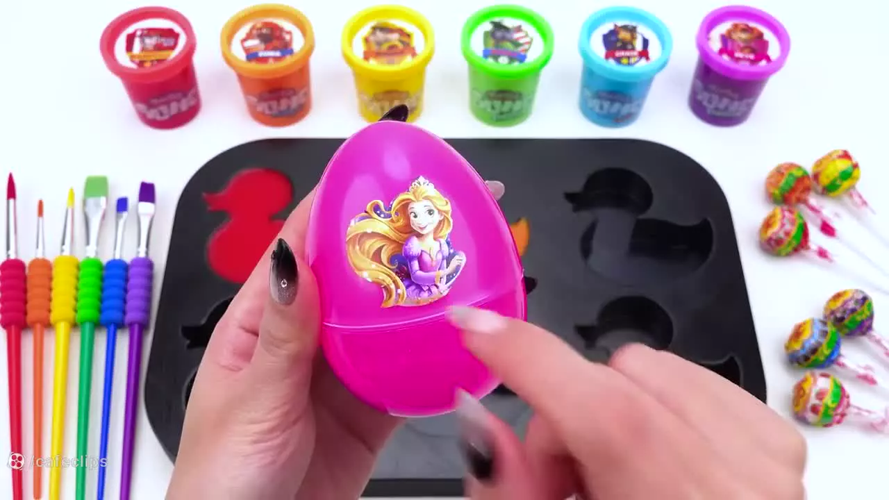 آموزش ساخت اسلایم - اسلایم لوله ای - اسلایم بازی - میکس اسلایم اردک کالرفول