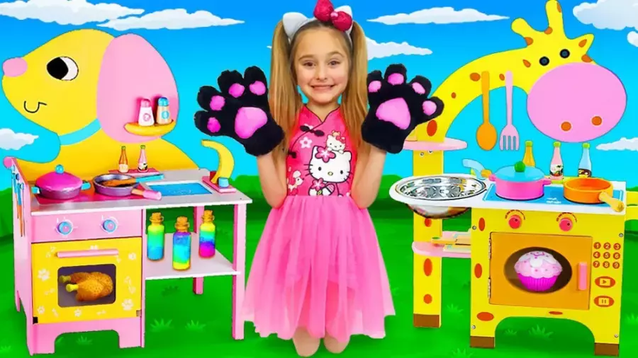 برنامه کودک ساشا و آنیتا | داستان وسایل باربی خوشگل