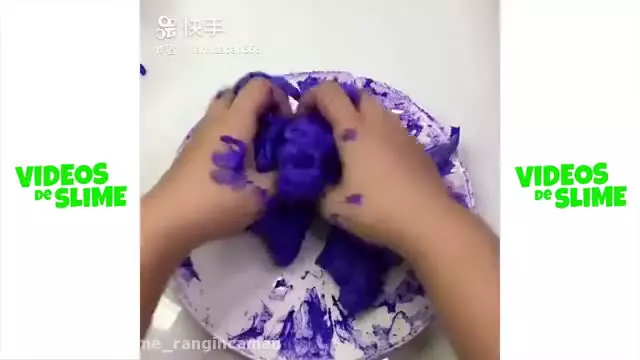 کالکشن اسلایم ها/اسلایم آیسبرگ/اسلایم شفاف و خامه ای/آموزش ساخت اسلایم کیوت