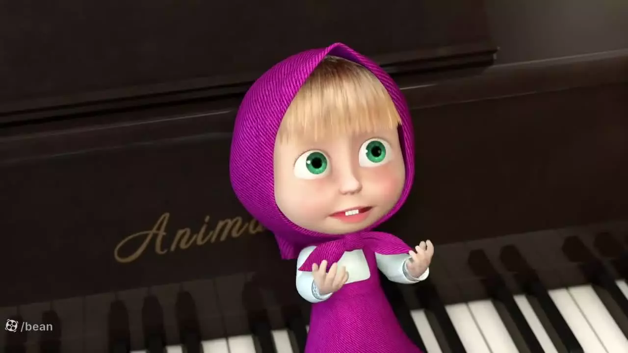 کارتون ماشا و میشا جدید طولانی با بازی‌های خلاقانه و شاد کودکانه