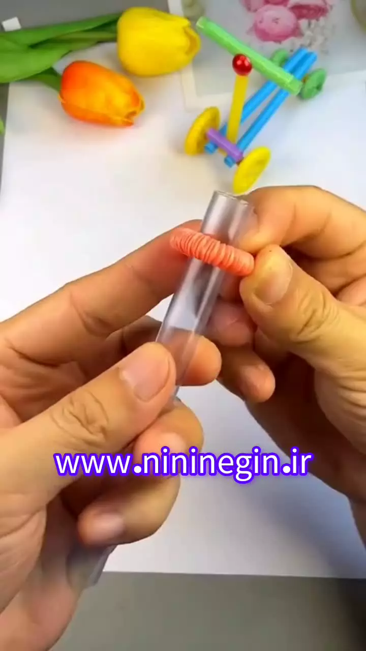 آموزش ساخت اسکوتر با نی