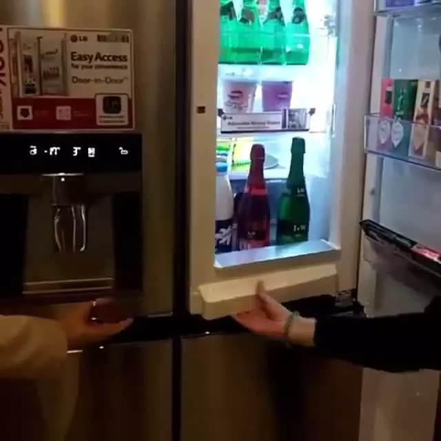 فیلم یخچال ساید ال جی 264