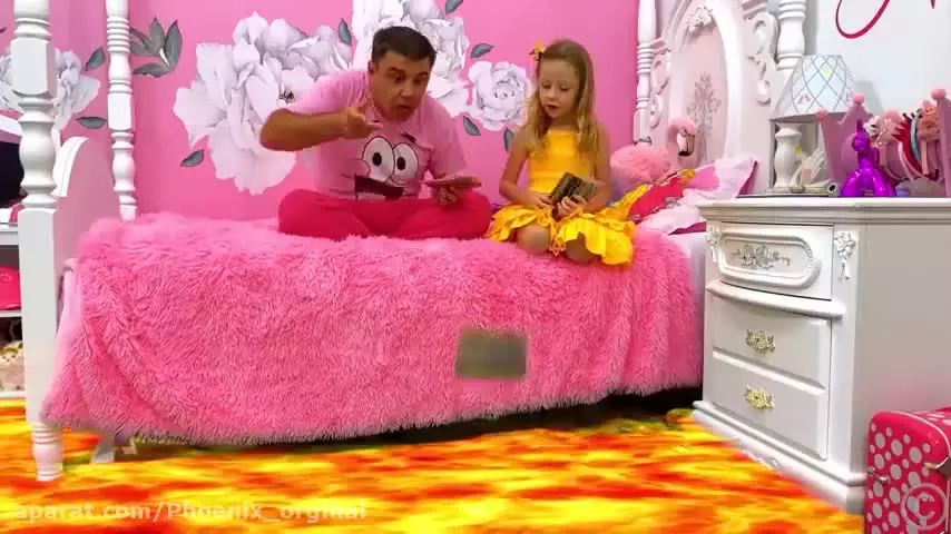 برنامه کودک جدید ناستیا و بابایی | ماجراهای ناستیا و اتاق خطرناک! ️