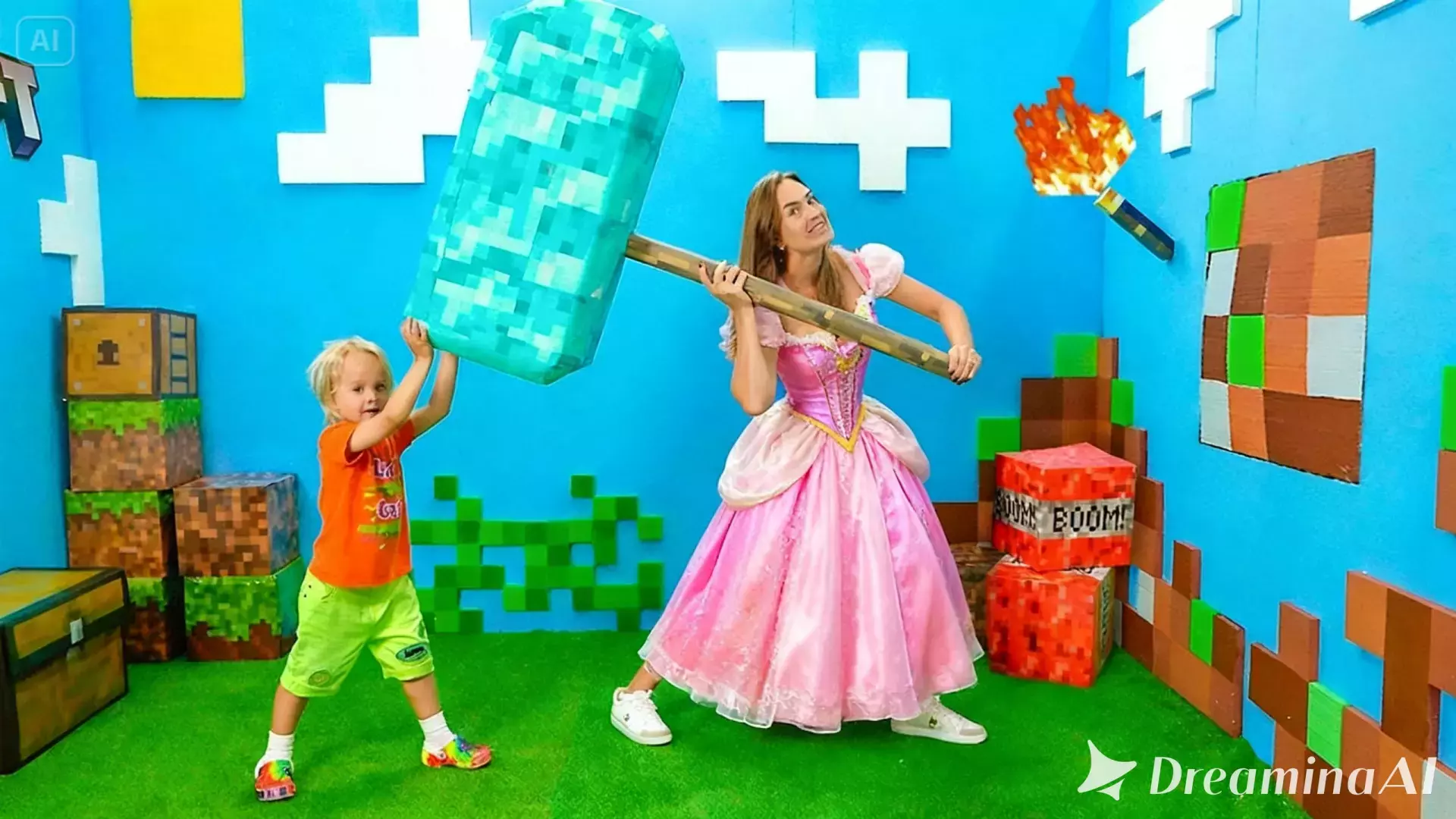 ولاد و نیکی - بچه ها اتشنشان می شوند داستان جدید - برنامه کودک ولاد و نیکی