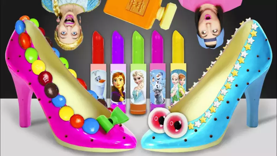 چالش غذایی طولانی و هیجان‌انگیز با اسمر فود دونا و خوراکی های رنگا رنگ سرگرمی