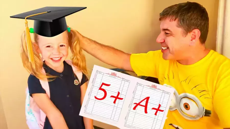 برنامه کودک جدید ناستیا و بابایی | ناستیا و یادگیری دروس مدرسه! ️