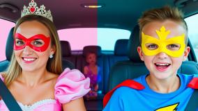 ولاد - ولاد و نیکی - پلیس بازی خنده دار بچه ها - برنامه کودک ولاد و نیکی