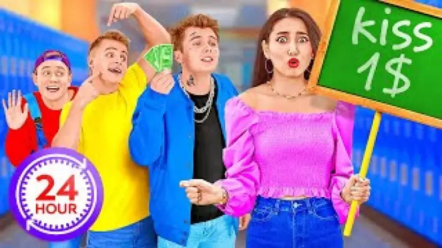 چالش غذایی طولانی و خنده‌دار با دونا و دوستان در آشپزخانه