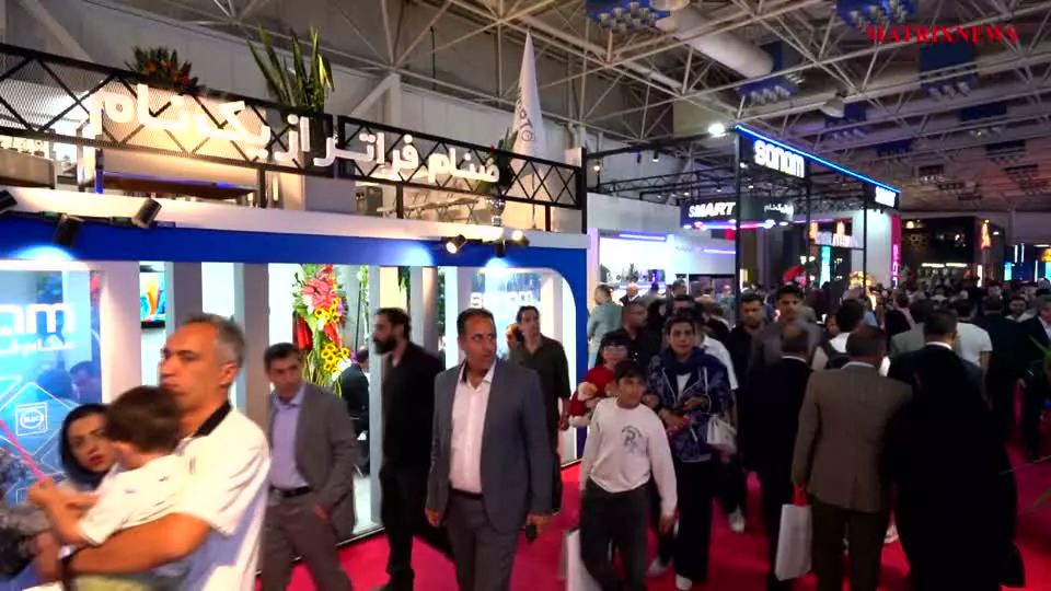 گزارش تصویری از غرفه صنام الکترونیک
