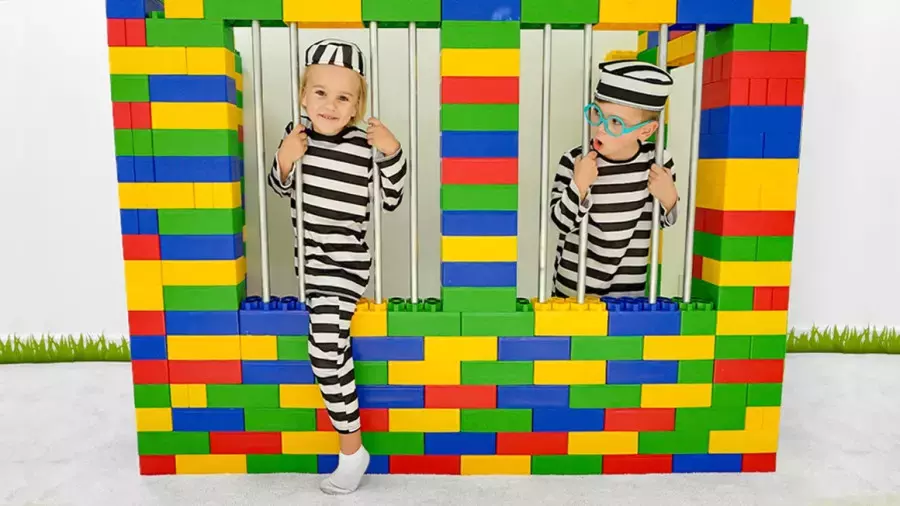 ولاد و نیکی-کارتون ولاد و نیکی جدید طولانی بازی برنامه کودک چالش پلیس بازی