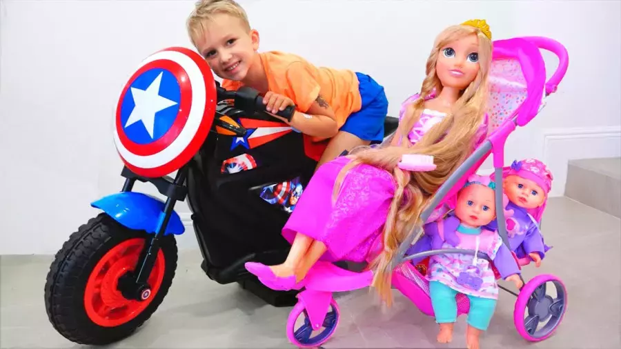 ولاد و نیکی-کارتون ولاد و نیکی جدید طولانی بازی برنامه کودک چالش عروسک بازی