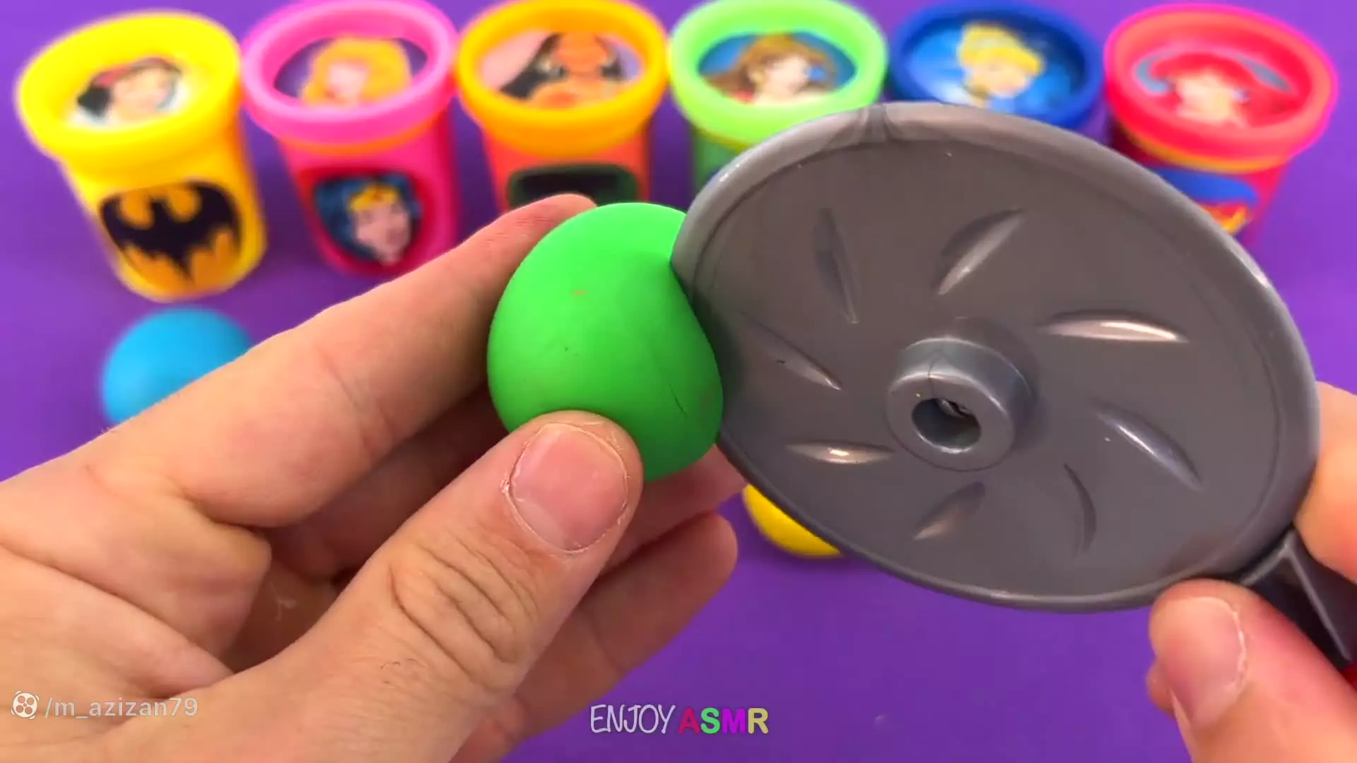 آموزش اسلایم با استفاده از خمیربازی | چالش سرگرمی کودکان | ساخت انواع وسایل کیوت