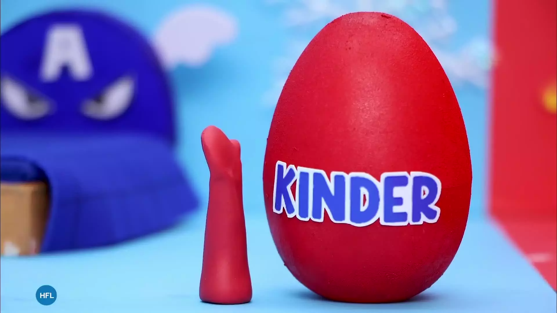 انیمیشن خمیر بازی چالش سرد و گرم / کارتون کودکانه / کارتون خمیری