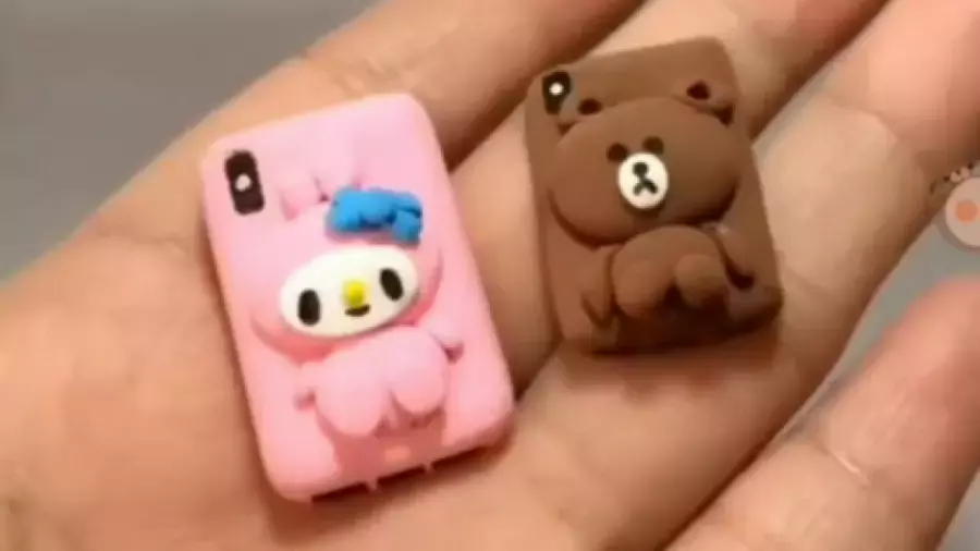 آموزش ساخت موبایل عروسکی با خمیربازی