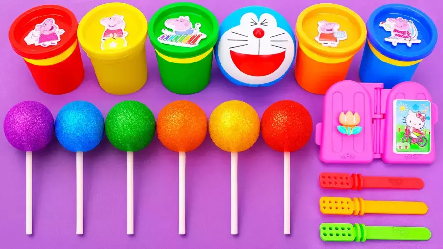 خمیر بازی کودکانه ؛ ساخت کاردستی با خمیر بازی ، فیلم آموزشی کودک پیش دبستانی