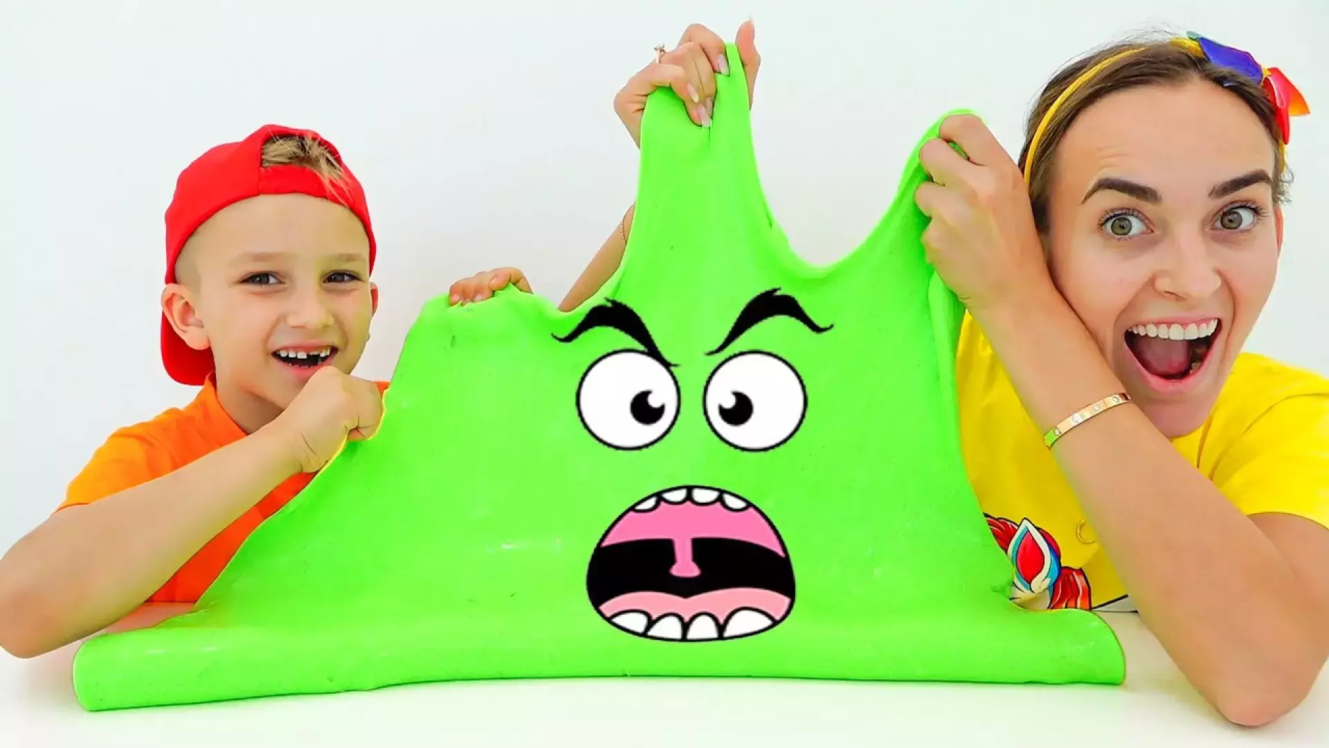 ولاد و نیکی-کارتون ولاد و نیکی جدید طولانی بازی برنامه کودک چالش اسلایم بازی