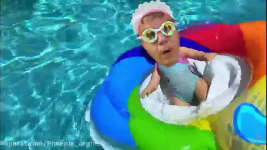 برنامه کودک ناستیا و بابایی و ناستیا و استیسی | نجات بابا از استخر