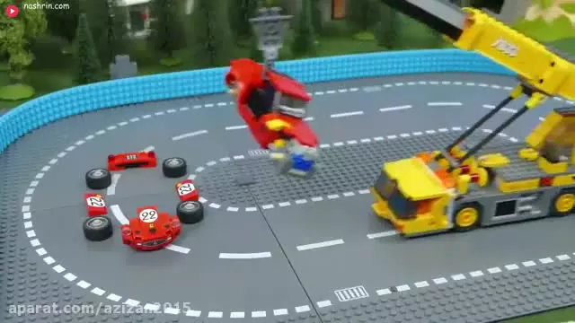 ماشین بازی کودکانه - کلیپ ماشین بازی - این قسمت بولدوزر و میکسر بتن