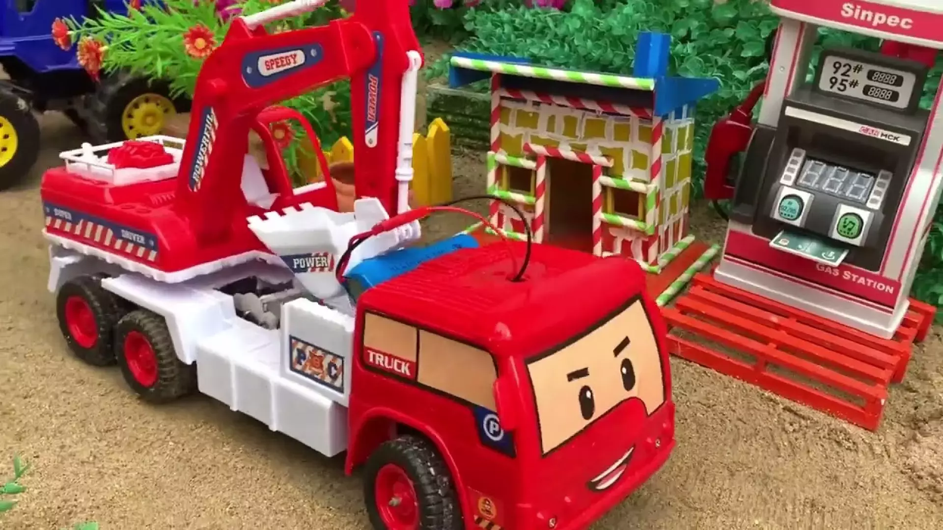 ماشین بازی _ وسایل نقلیه ساختمانی _ بولدوزر _ جرثقیل _ کامیون _ ماشین بازی