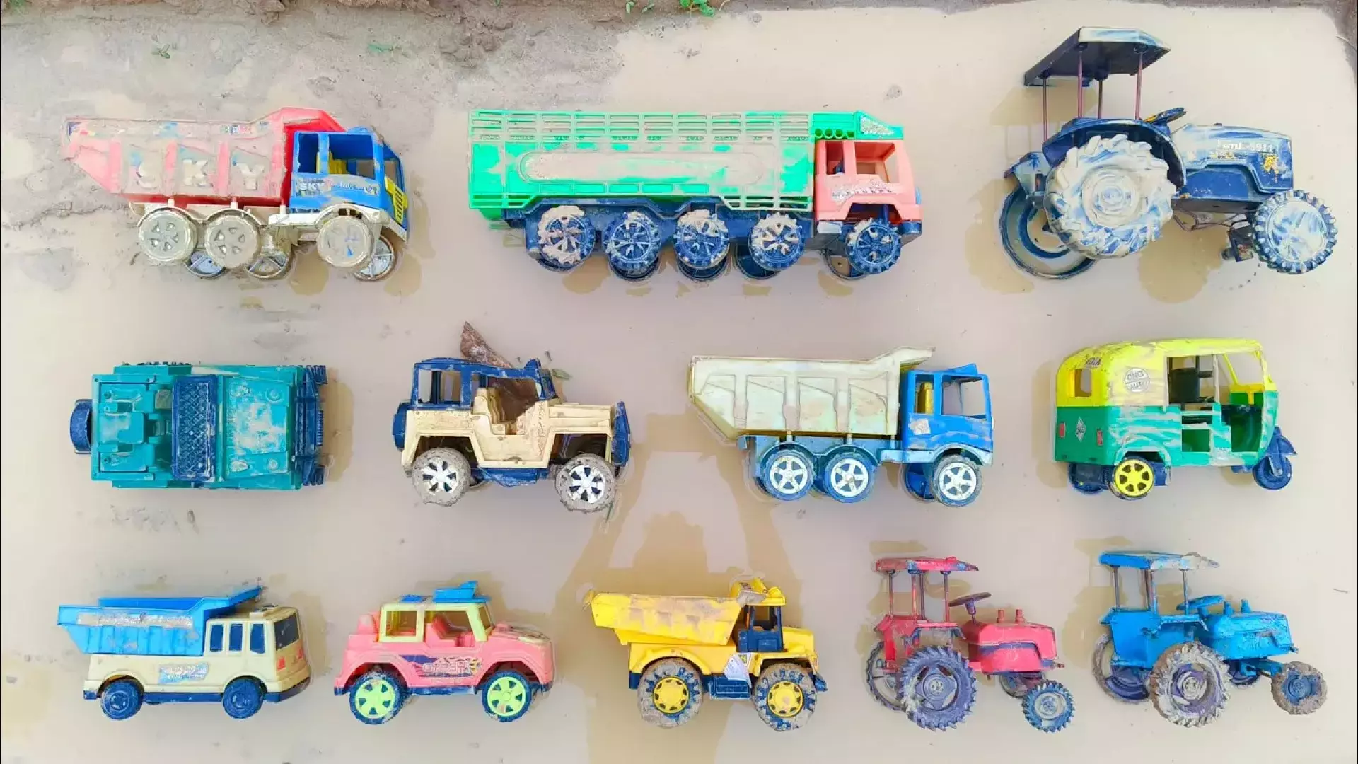 بیل مکانیکی اسباب بازی ، ماشین های پلیس بازی ، بولدوزر داستان های خنده دار