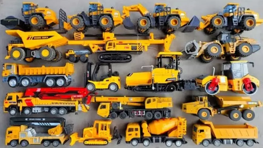 کالکشن ماشین بازی / لودر / بولدوزر / کامیون