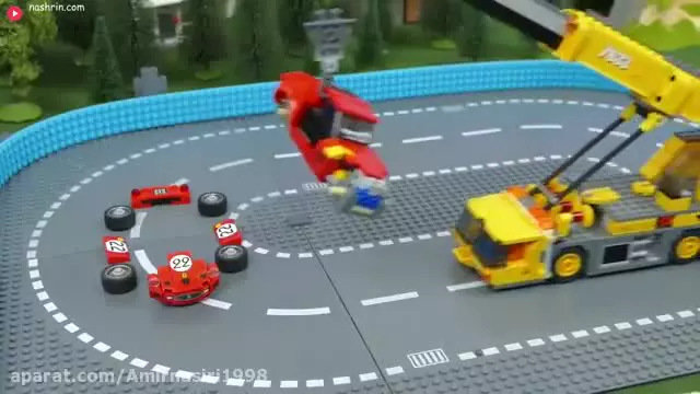 ماشین بازی کودکانه / اسباب بازی / بولدوزر و میکسر بتن