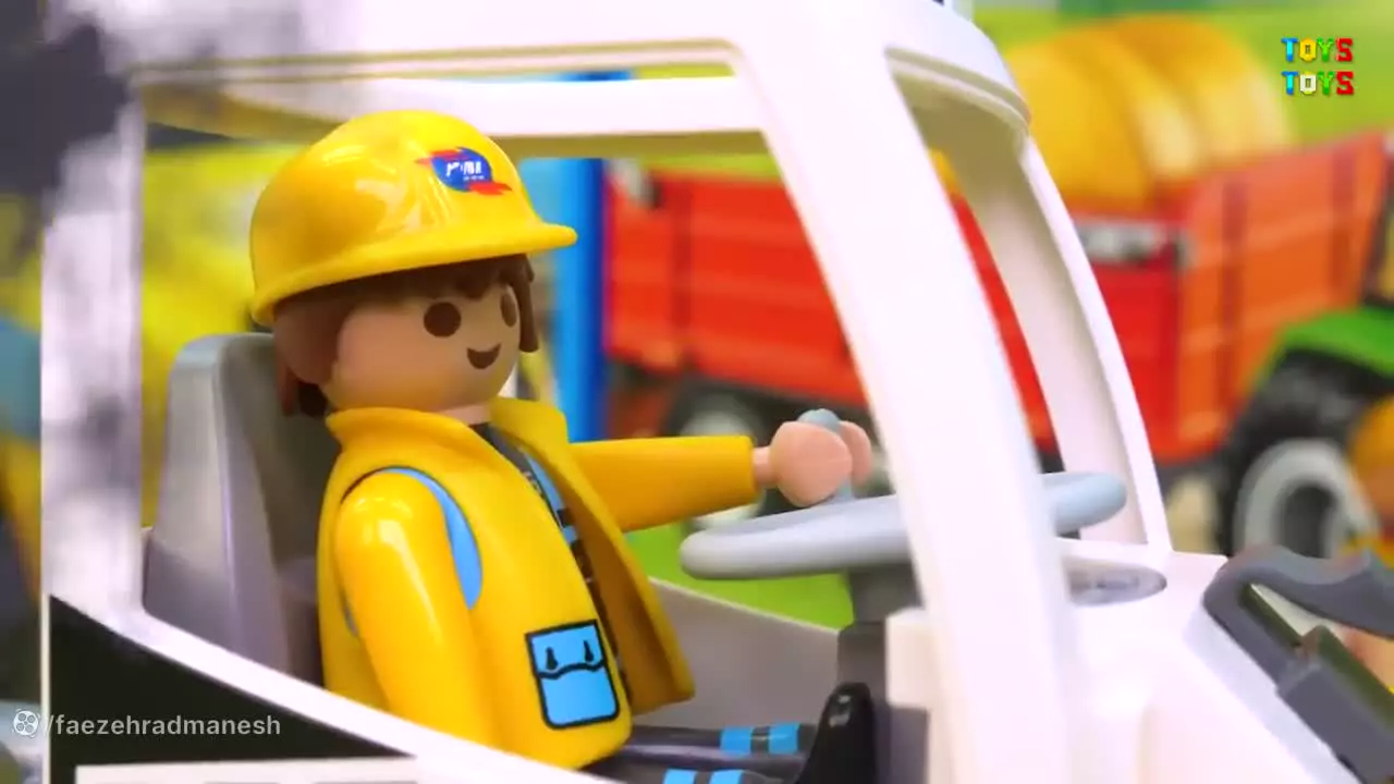 ماشین های اسباب بازی/ تراکتور بولدوزر کمپرسی ماشین بیل مکانیکی